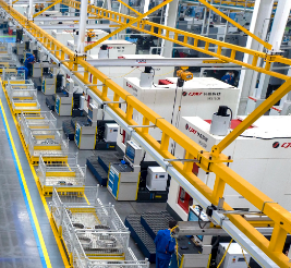 裝配車間冠航環鏈電動葫蘆的高效率工作