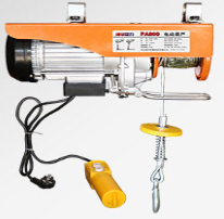 污水處理廠冠航微型電動葫蘆安裝大型水泵